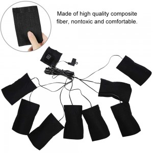 Šildantis rūbų šildytuvas "Nuostabi šiluma" (12 x 8 cm, 8 dalių)