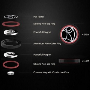 Pastatomas magnetinis mobilaus telefono ar planšetinio