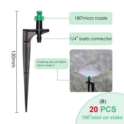 90/180/360 laipsnių rūko purkštukai "Patogiau nebūna 2" (20