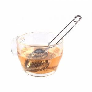 Plieninis arbatos sietelis "Lašelis"