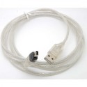 USB į IEEE 1394 4 pin Firewire