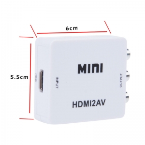 HDMI į RCA keitiklis (1080P, HDMI 1.3)