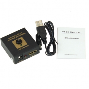 HDMI į HDMI ir optinį signalą keitiklis (4k 3D 1080P)