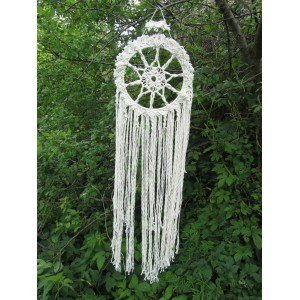 Macrame pinta rankų darbo dekoracija "Aušrinė žvaigždė"