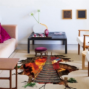 3D lipdukas "Tiltas per prarają" (60 x 90 cm)