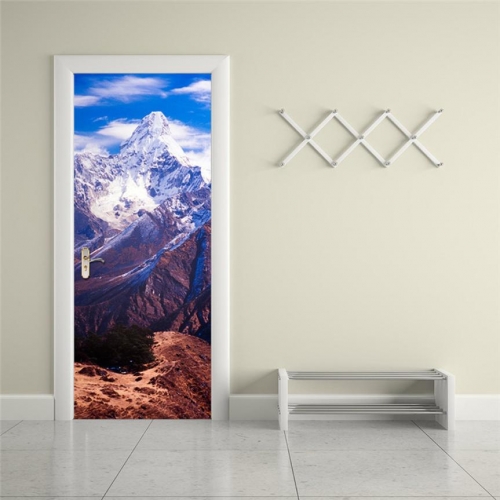 3D lipdukas "Nuostabus kalnų grožis" (77 x 200 cm)