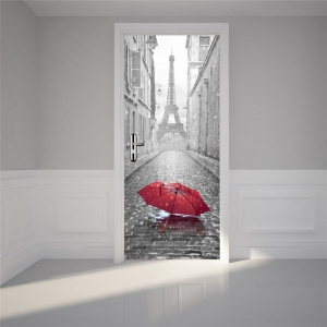 3D lipdukas "Paryžiaus romantika" (77 x 200 cm)