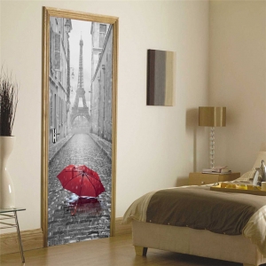 3D lipdukas "Paryžiaus romantika" (77 x 200 cm)