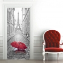 3D lipdukas "Paryžiaus romantika" (77 x 200 cm)