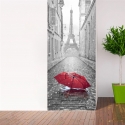 3D lipdukas "Paryžiaus romantika" (77 x 200 cm)