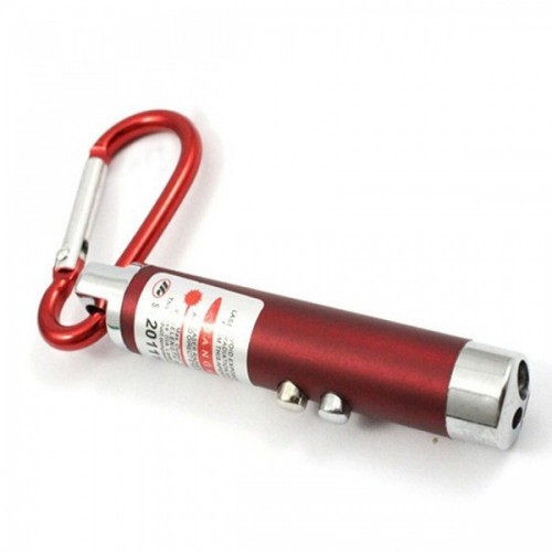 Lazeris + LED žibintuvėlis