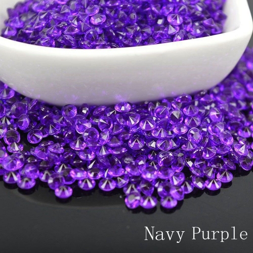 Dekoratyviniai puošybos elementai "Spalvotieji kristalai" (2000 vnt.)