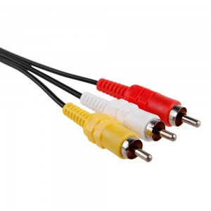 1.5m 7 Kontaktų S-Video į 3 RCA