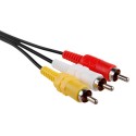 1.5m 7 Kontaktų S-Video į 3 RCA
