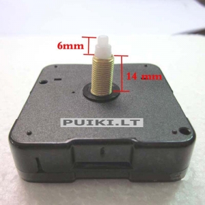 Laikrodžio mechanizmas "Baltoji klasika" (10 vnt.)