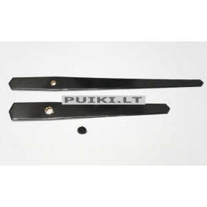 Laikrodžio mechanizmas "Juodoji klasikinė tvirtybė" (5 vnt.)