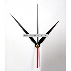Laikrodžio mechanizmas "Stilingoji juodoji elegancija 3" (10 vnt.)
