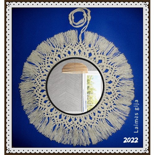 Rankų darbo dekoracija "Saulėgrąža"