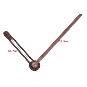 Laikrodžio mechanizmas + medinės rodyklės"Medinė elegancija 9"