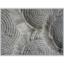 Medvilninių padėklų rinkinys šeimai "Mes už Šeimą", 5 vnt.