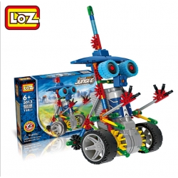 Elektroninis robotas - surenkamas vaikiškas konstruktorius "Robotų pasaulis" (vaiko lavinimas, lengvai surenkamas)