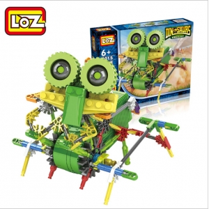 Elektroninis robotas - surenkamas vaikiškas konstruktorius "Robotų pasaulis" (vaiko lavinimas, lengvai surenkamas)