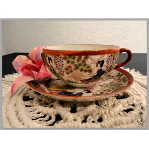 Medvilninis, didelis rankų darbo padėklas indams "Pasitinkant