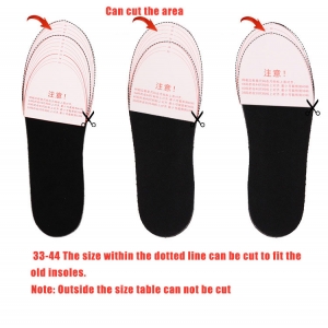 Vidiniai batų padai "Juodoji elegancija 2" (su baterijų dėžutėmis)