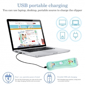 Plaukų kirpimo mašinėlė "Linksmasis žmogeliukas"