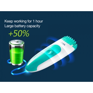 Profesionali elektroninė plaukų kirpimo mašinėlė "Vijurkas" (6 pozicinų, nepralaidi vandeniui, 60 min)