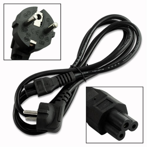 3 taškų EU 220V maitinimo laidas