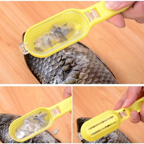 Žvynų šalinimo įrankis "Auksinė žuvelė"