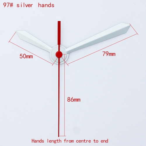 Laikrodžio mechanizmas "Stilingieji sidabriniai kardai"
