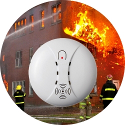 Dūmų jutiklis - signalizacija "Cerberis 2"