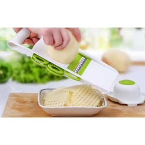 Nerūdijančio plieno daržovių pjaustyklė "Smulkinimo genijus"