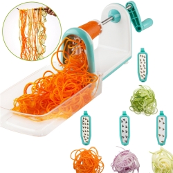 Daržovių ir vaisių spiralinė pjaustyklė "Vegano džiaugsmas"