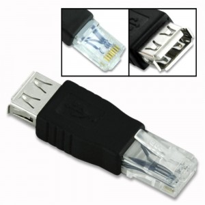 USB į RJ45 jungtis
