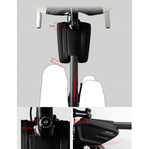 Dviračio daiktadėžė "Geri pokyčiai" (6.2")