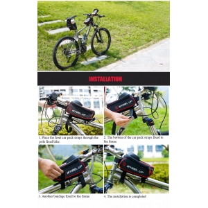 Dviračio daiktadėžė "Neriailiai patogu" (6")