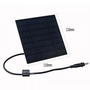 Fontano siurblys maitinamas saulės baterija