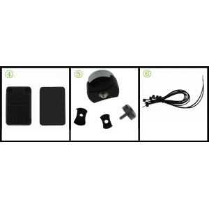 Dviračio kompiuterio priedas mobiliajam telefonui "ANT"